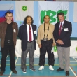 MS IBF Bieruń 4.-5.10.2003-Josef Škapa, Pavel Antony s představiteli holandské reprezentace